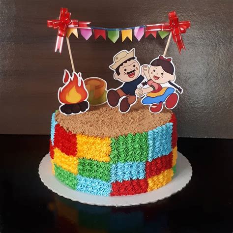 bolo festa junina masculino - bolo de vaquejada